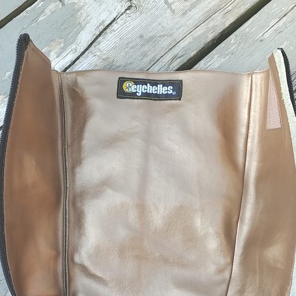 Distressed grey vintage leather boots 6.5 - Picture 14 of 14